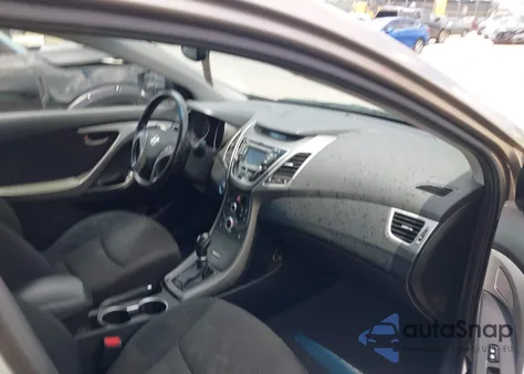 2016 Hyundai Elantra Value Edition из США, поврежденный, VIN 5NPDH4AEXGH778086